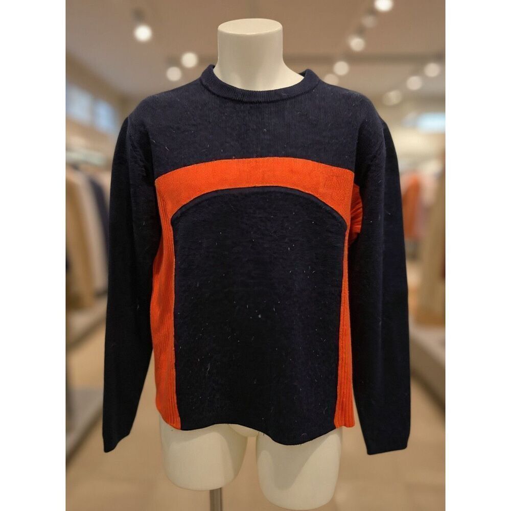 White Stag Navy Blue Crewneck Sweater. Size L Vintage 90s